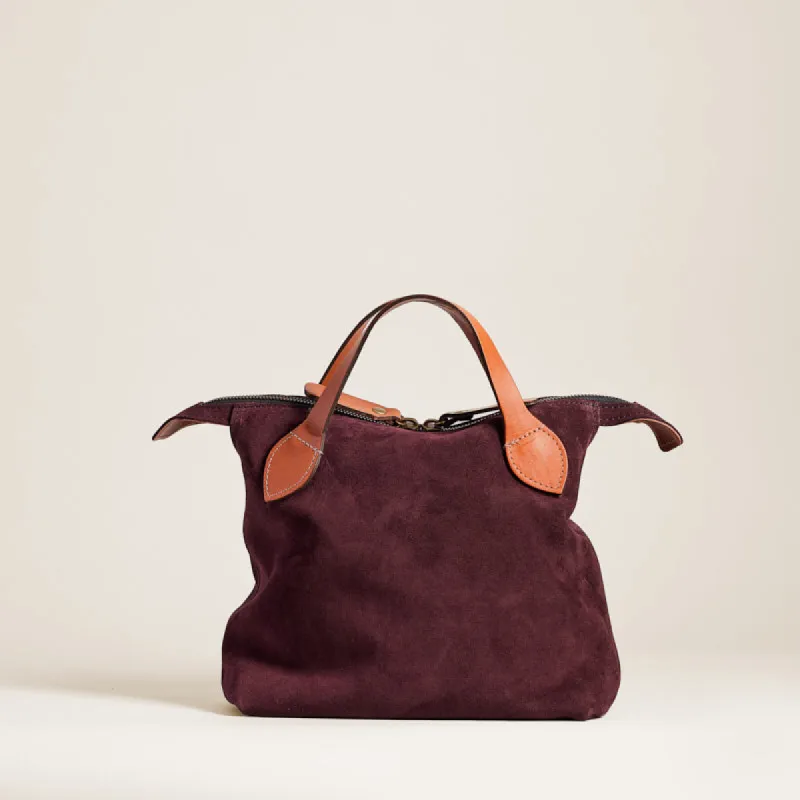 Small Charlie - Suede Oxblood Burgundy sold by Parker Thatch