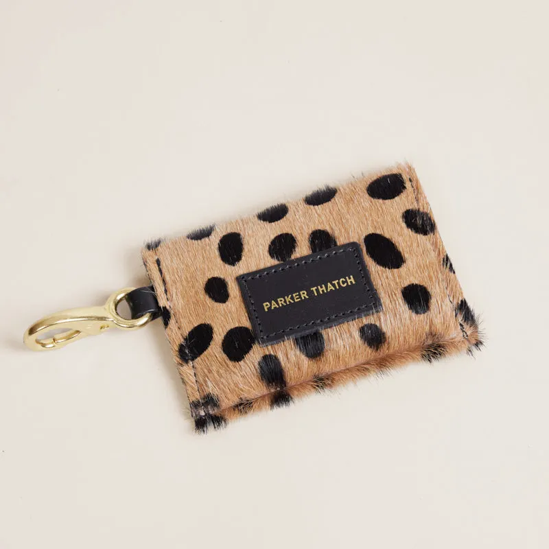Envelope Card Holder with Keyring - Leopard sold by Parker Thatch product image thumbnail 3