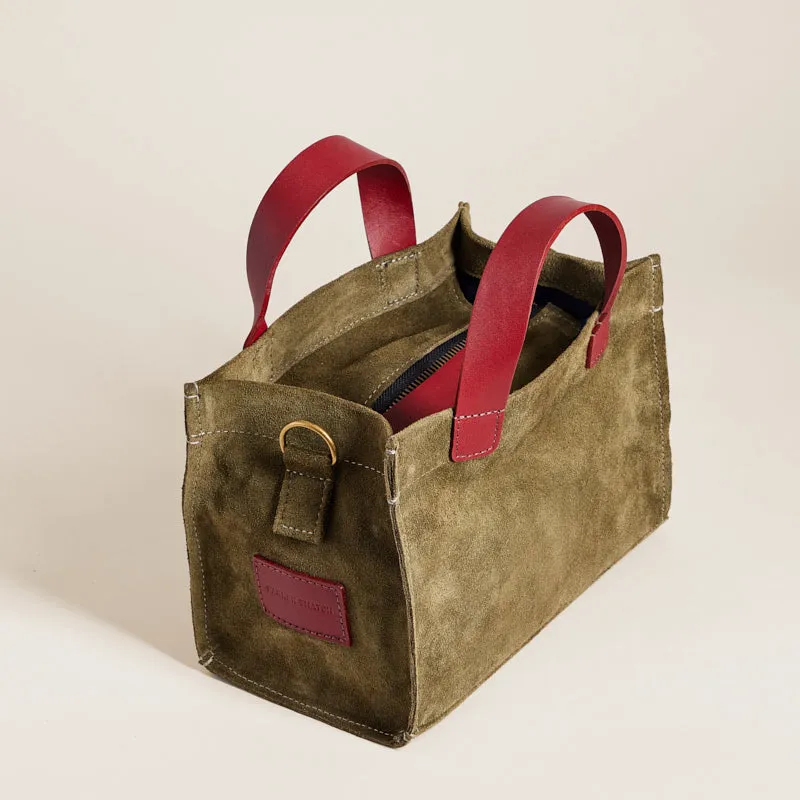 Micro Mimi - Suede Olive sold by Parker Thatch product image thumbnail 5