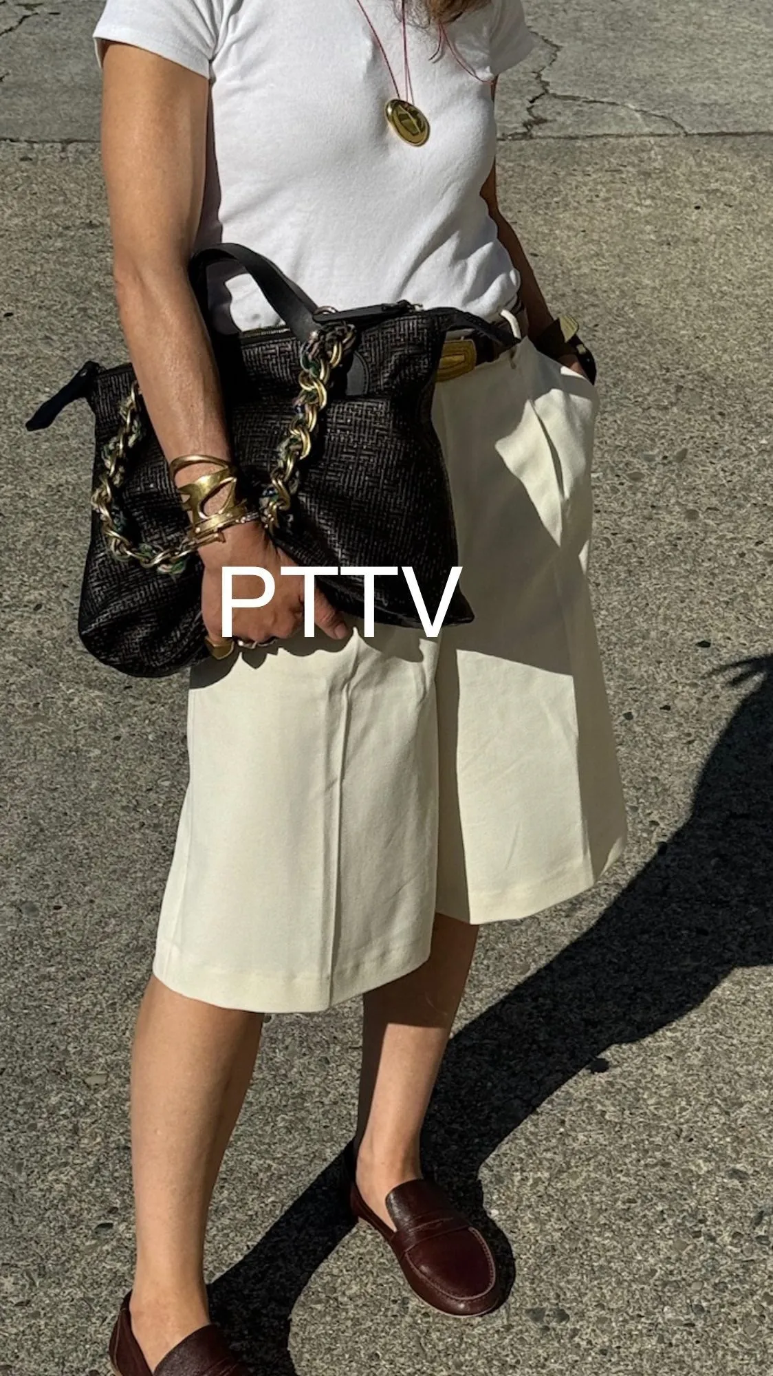 Charlie - Leather Black Basketweave sold by Parker Thatch product image thumbnail 3