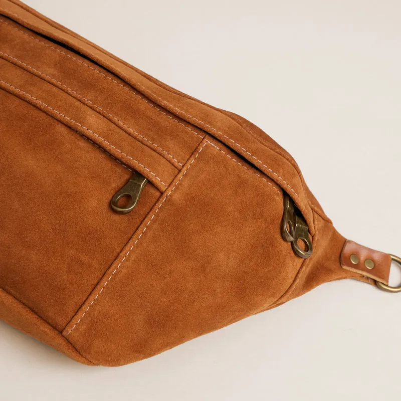 Cross Your Heart Sling - Suede Caramel sold by Parker Thatch product image thumbnail 4