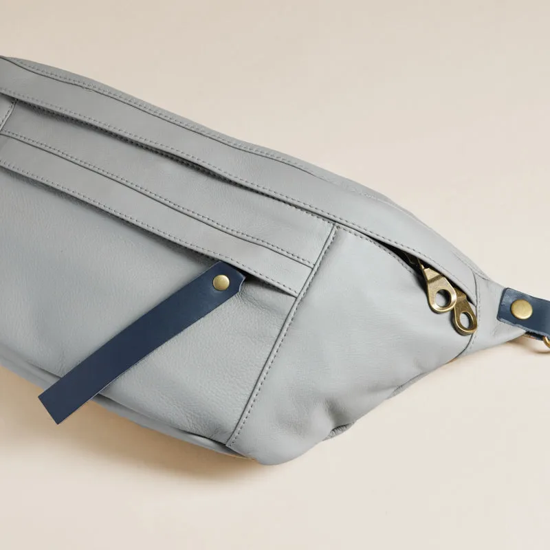 Cross Your Heart Sling - Leather Grey sold by Parker Thatch product image thumbnail 4