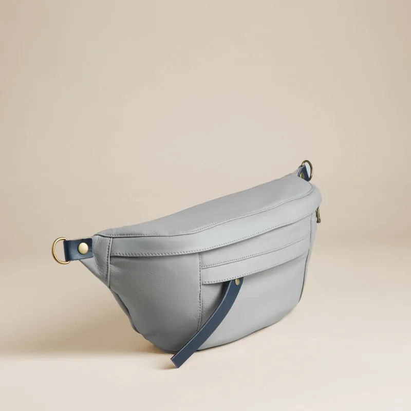 Cross Your Heart Sling - Leather Grey sold by Parker Thatch product image thumbnail 3