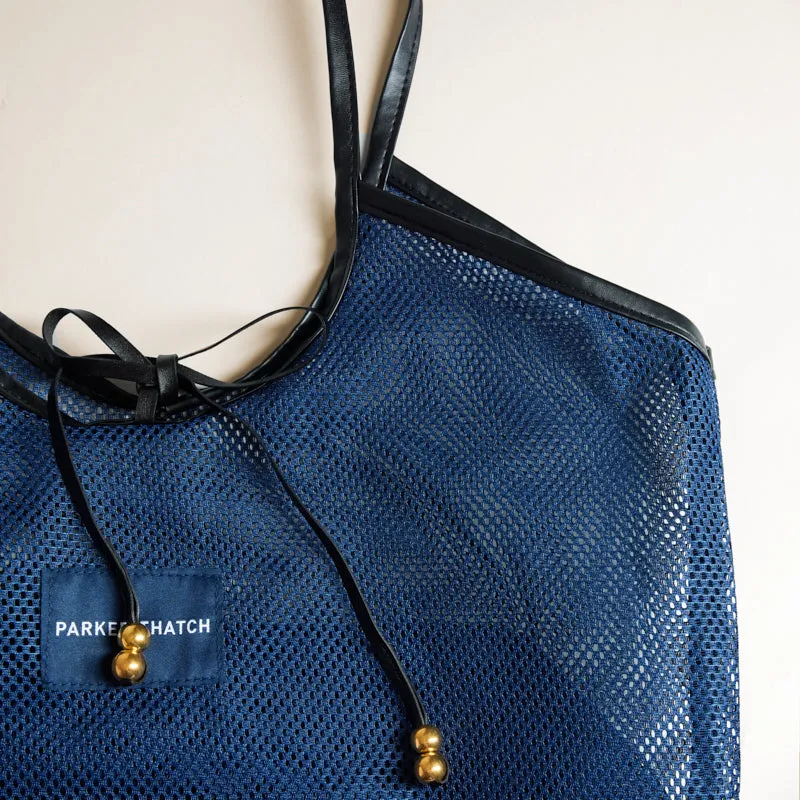 The Tokyo Shopper - Navy/Black sold by Parker Thatch product image thumbnail 3