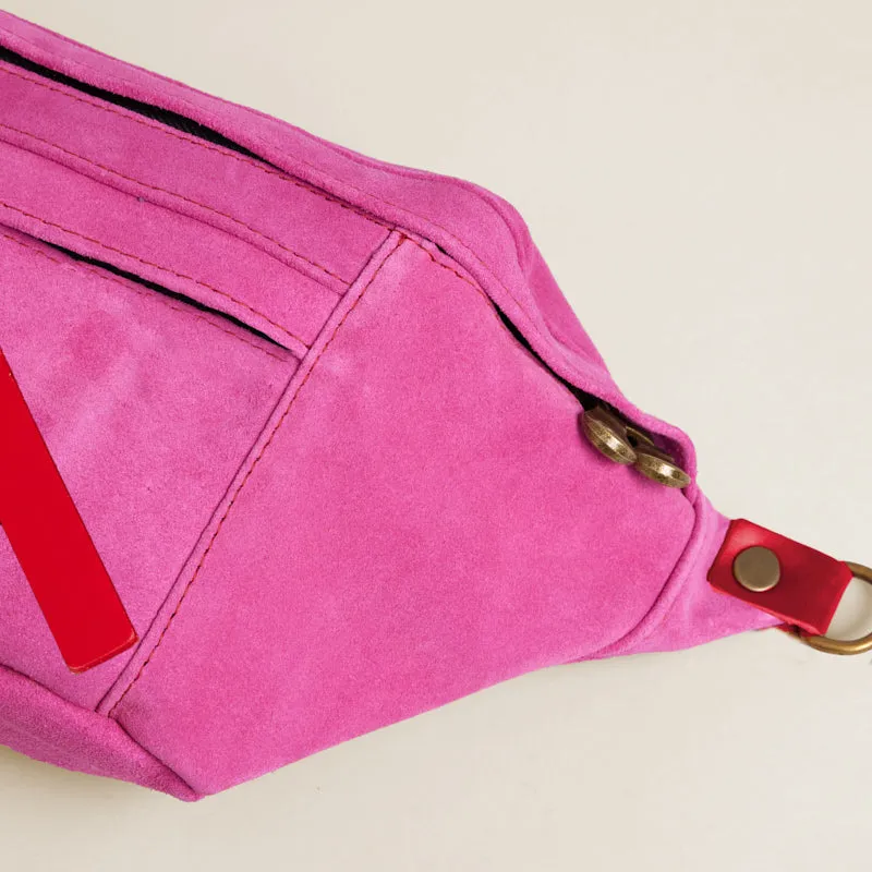 Cross Your Heart Sling - Suede Pink sold by Parker Thatch product image thumbnail 3