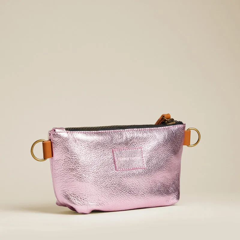 Little Buddy - Leather Metallic Pink sold by Parker Thatch product image thumbnail 2