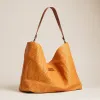 Medium Jane - Slouch Bag - Leather Terracotta Basketweave sold by Parker Thatch