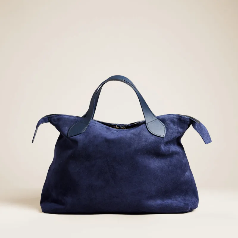 Charlie - Suede Navy sold by Parker Thatch