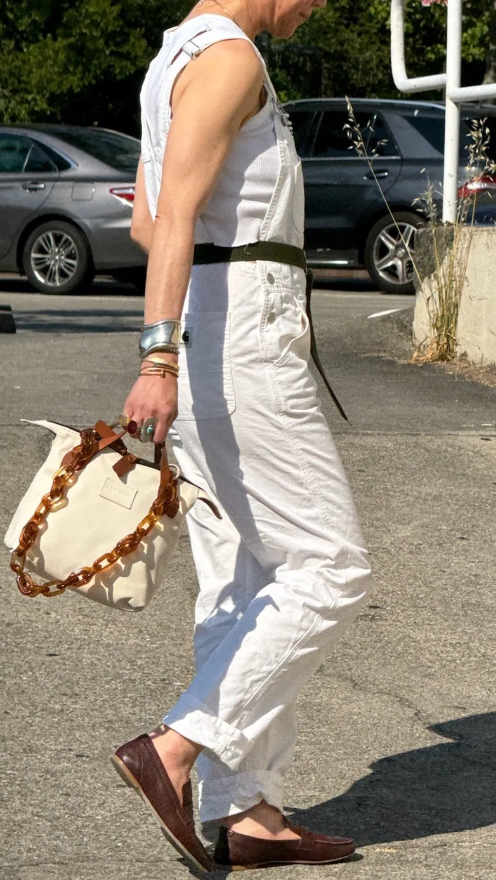 Small Charlie - Leather Eggshell sold by Parker Thatch product image thumbnail 2