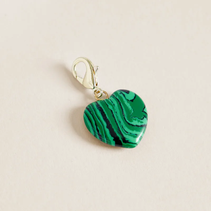 Green Heart Charm sold by Parker Thatch product image thumbnail 3