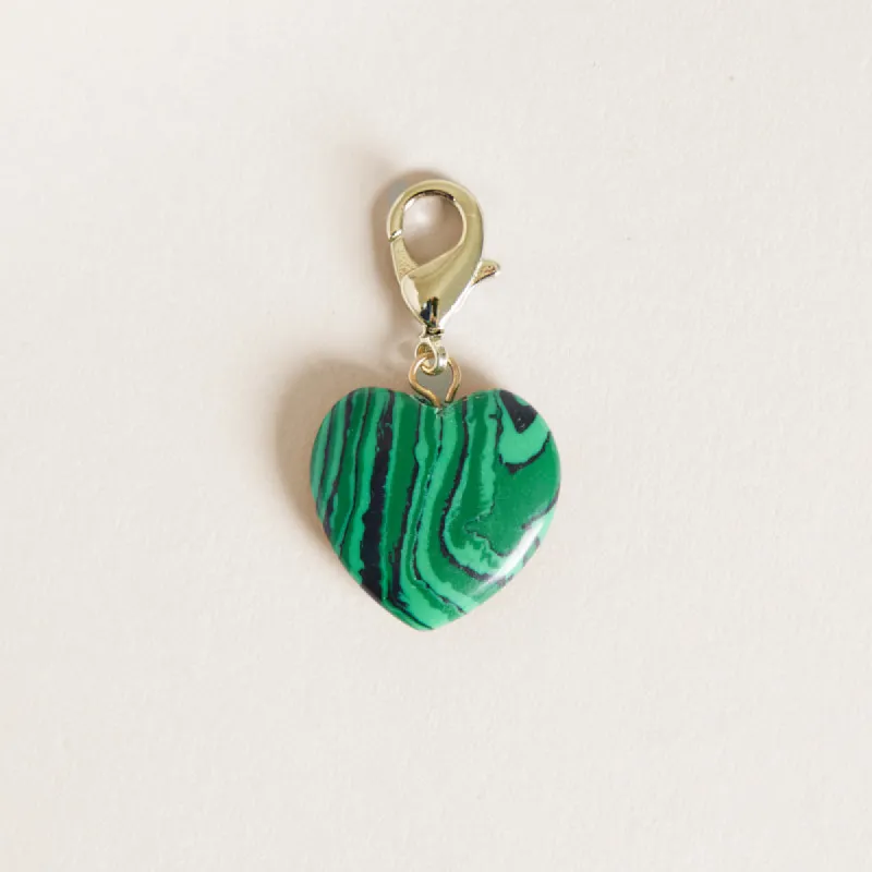 Green Heart Charm sold by Parker Thatch