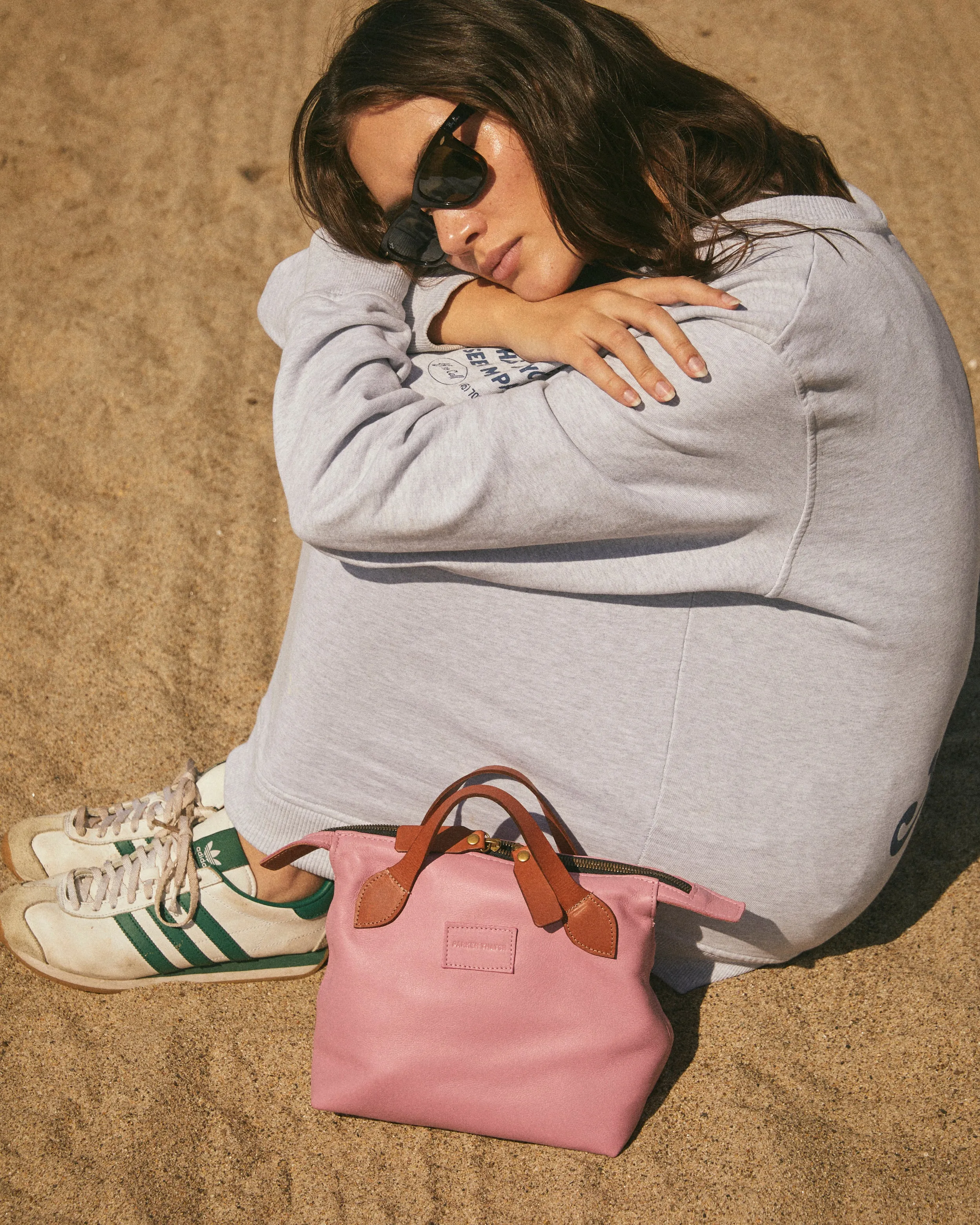 Small Charlie - Leather Pink Taffy sold by Parker Thatch product image thumbnail 4