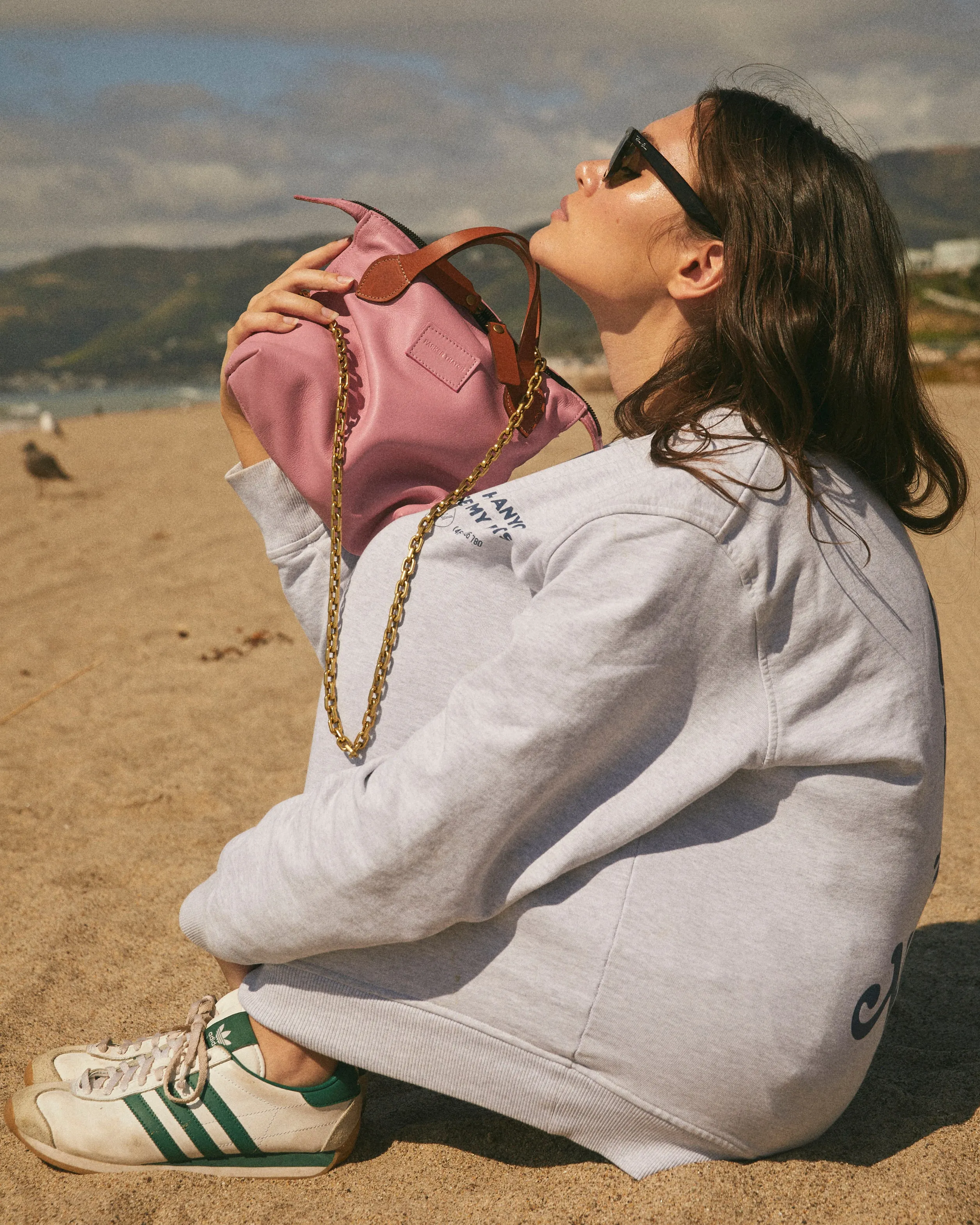 Small Charlie - Leather Pink Taffy sold by Parker Thatch product image thumbnail 2