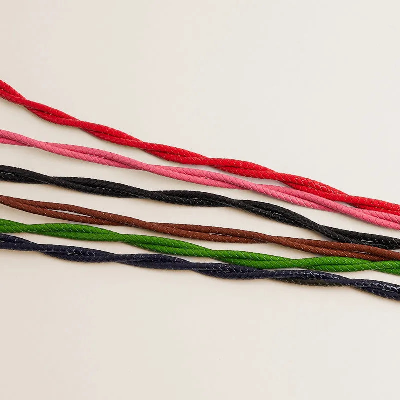 Leather Rope Crossbody Strap - Cognac sold by Parker Thatch product image thumbnail 3