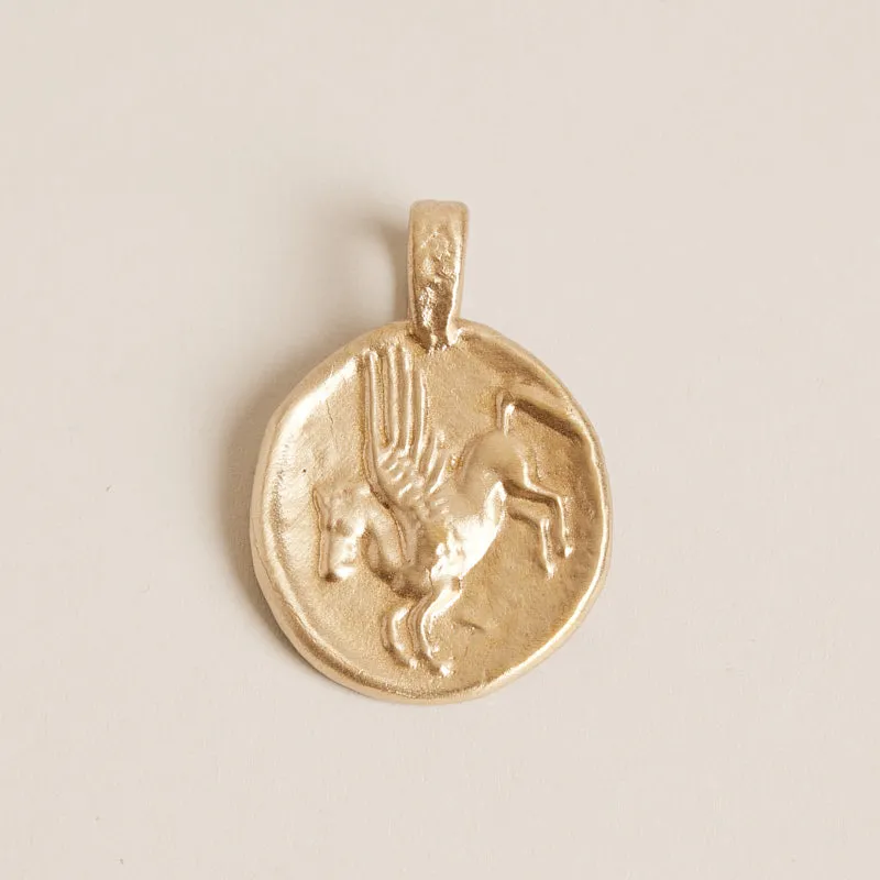 Pegasus Coin Charm sold by Parker Thatch