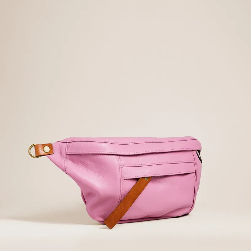 Cross Your Heart Sling - Leather Pink Taffy sold by Parker Thatch product image thumbnail 5