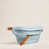 Cross Your Heart Sling - Leather Ice Blue Taffy sold by Parker Thatch