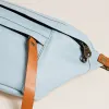 Cross Your Heart Sling - Leather Ice Blue Taffy sold by Parker Thatch