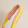 Braided Shoulder Strap - Pink & Yellow sold by Parker Thatch