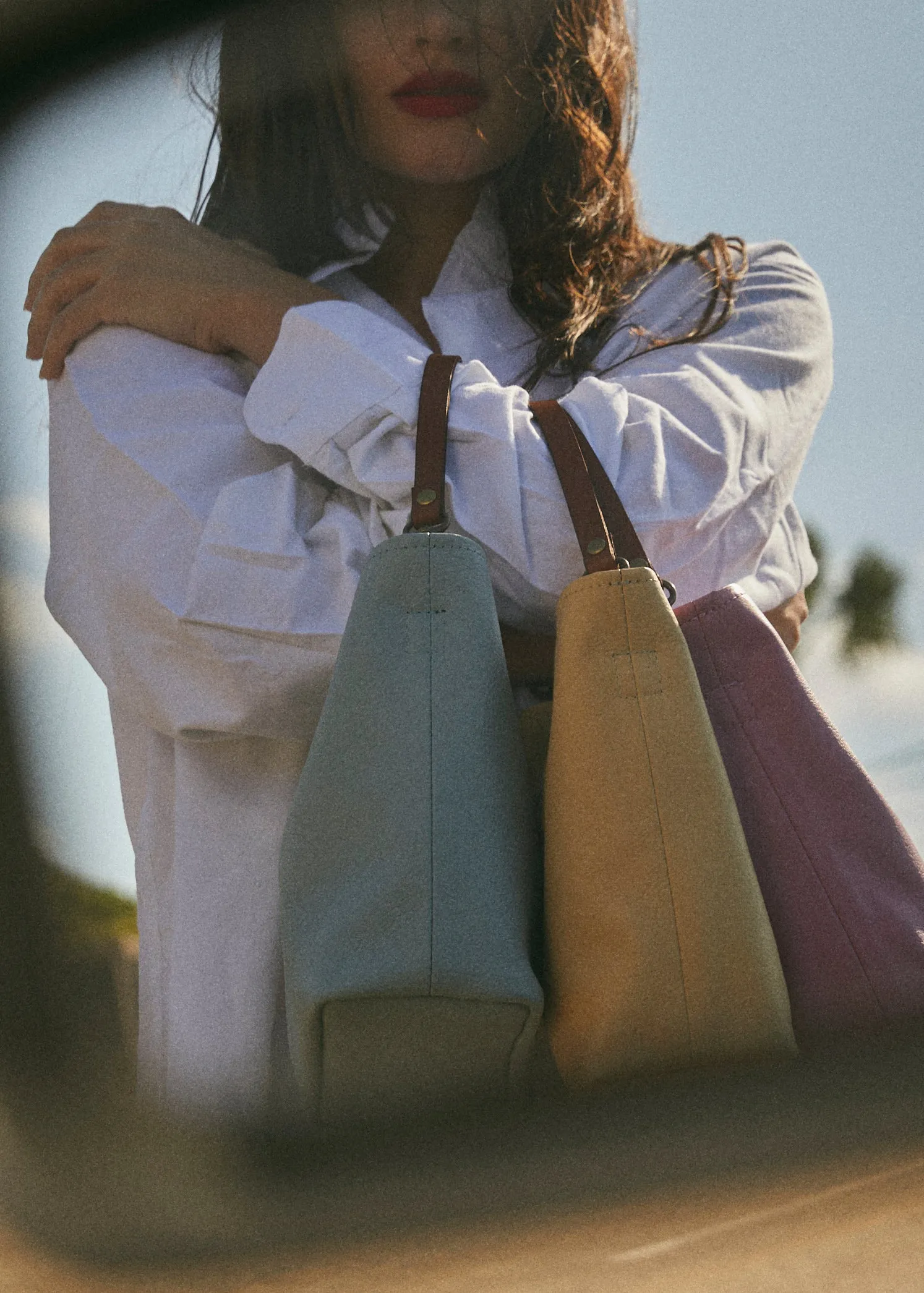 Micro Jane - Slouch Bag - Leather Pink Taffy sold by Parker Thatch product image thumbnail 4