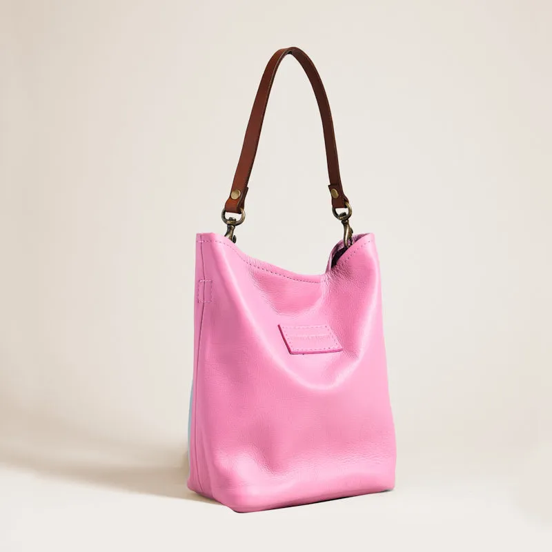 Micro Jane - Slouch Bag - Leather Pink Taffy sold by Parker Thatch product image thumbnail 3