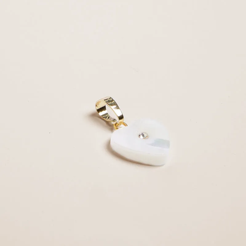 Mini Heart Shell Charm sold by Parker Thatch product image thumbnail 3