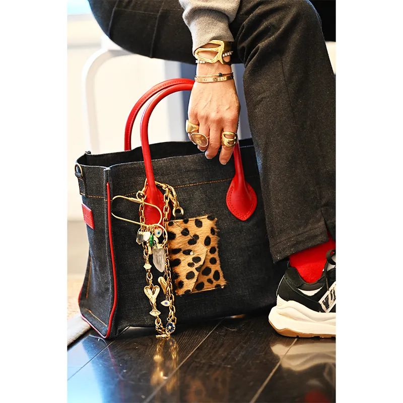 Mini Heart Evil Eye Charm sold by Parker Thatch product image thumbnail 4