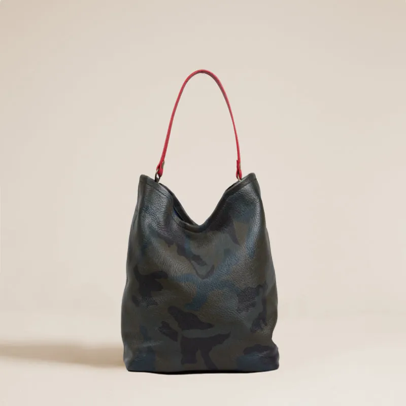 Micro Jane - Slouch Bag - Leather Camo sold by Parker Thatch
