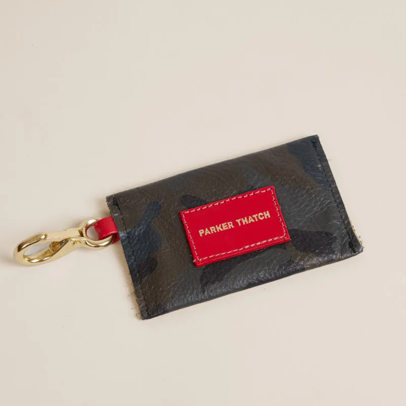 Envelope Card Holder with Keyring - Leather Camo sold by Parker Thatch product image thumbnail 2