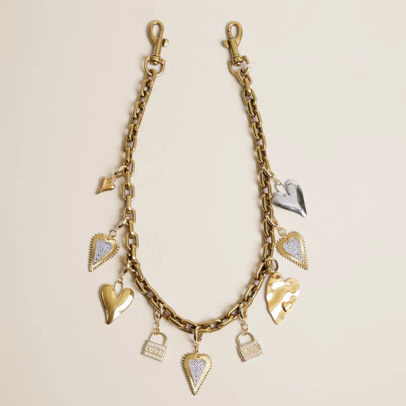 Story Chain Bag Charm - Love sold by Parker Thatch