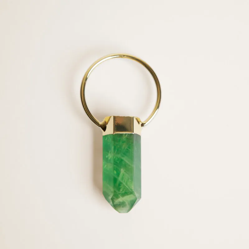 Green Fluorite Crystal Charm sold by Parker Thatch