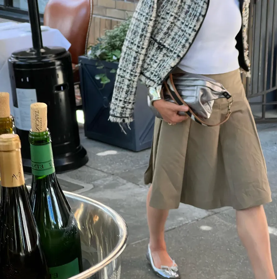 Cross Your Heart Sling - Leather Stardust sold by Parker Thatch product image thumbnail 2