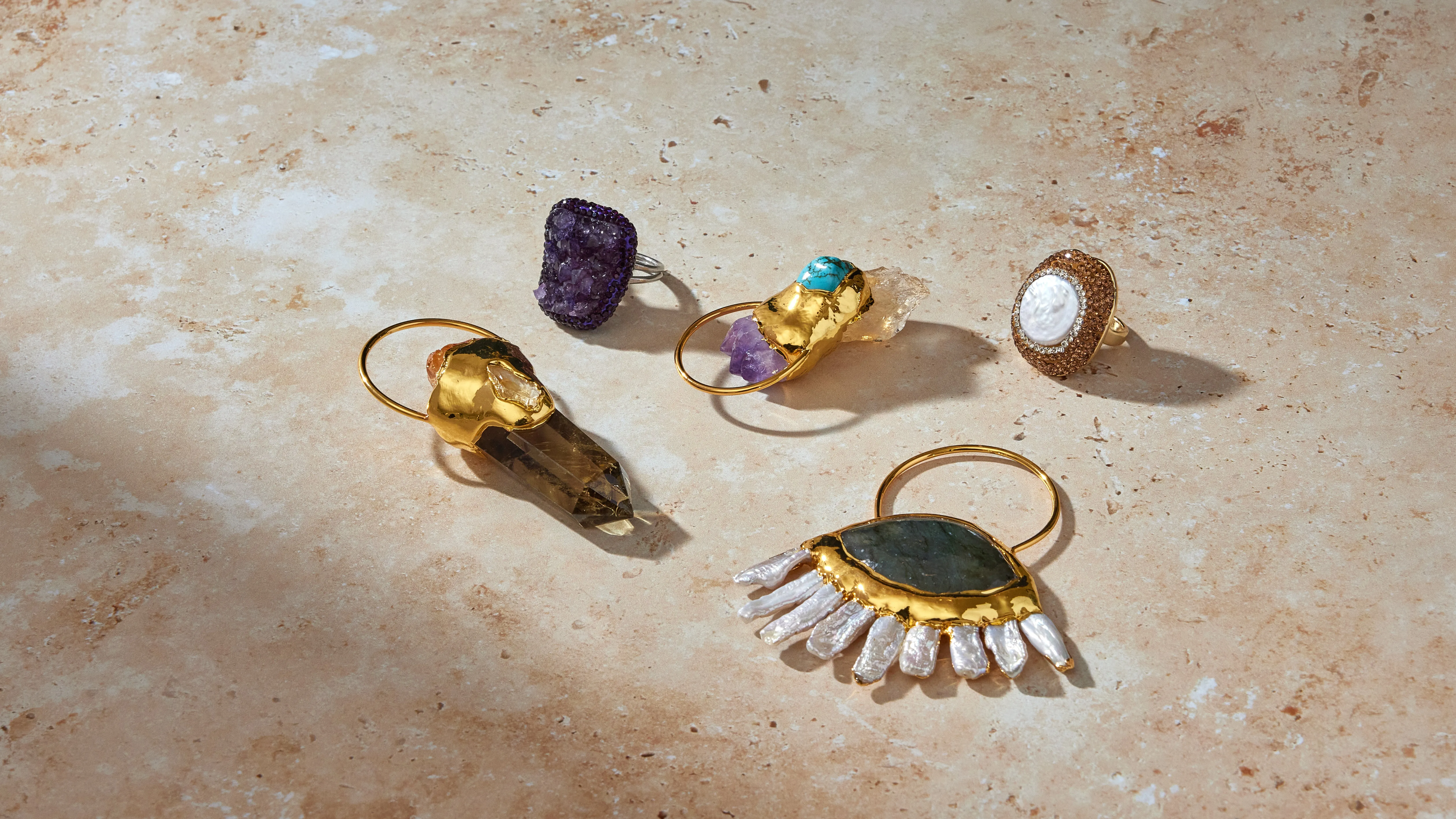 Evil Eye Crystal Charm sold by Parker Thatch product image thumbnail 3