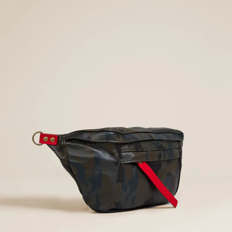 Cross Your Heart Sling - Leather Camo sold by Parker Thatch product image thumbnail 2