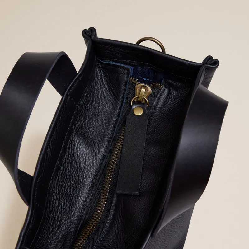 Micro Mimi - Leather Black sold by Parker Thatch product image thumbnail 5