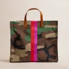 XL Mimi - Nylon Camo with Pink & Red Stripe sold by Parker Thatch