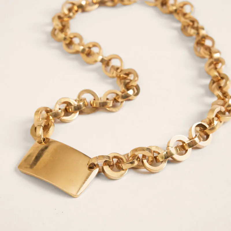 Tag Link Necklace sold by Parker Thatch product image thumbnail 3