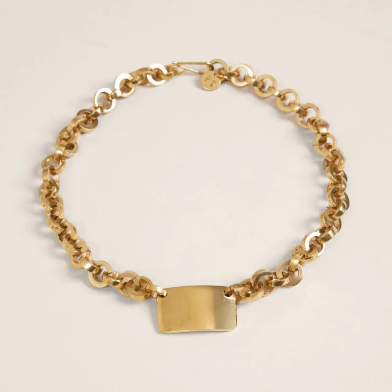 Tag Link Necklace sold by Parker Thatch