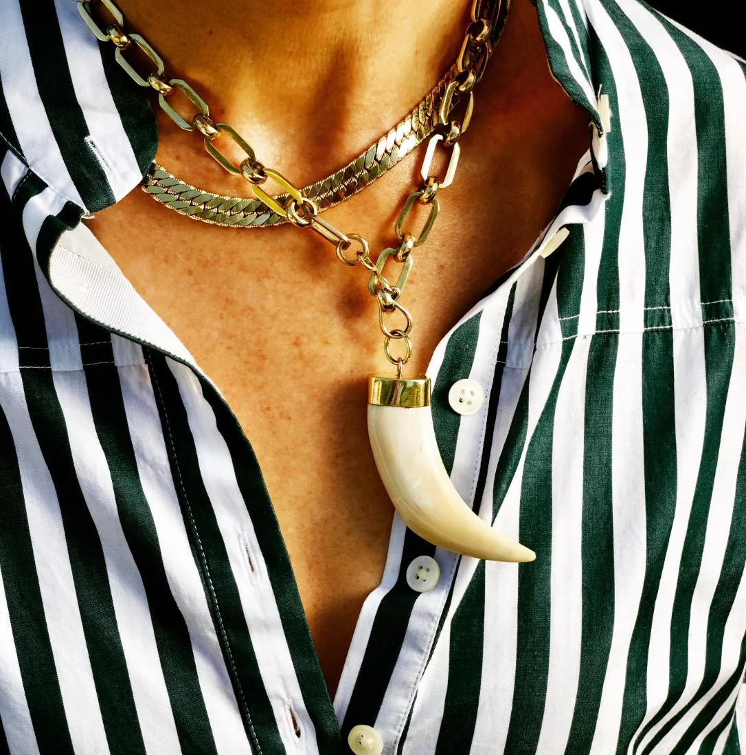 Link Rope Necklace - Short sold by Parker Thatch product image thumbnail 4