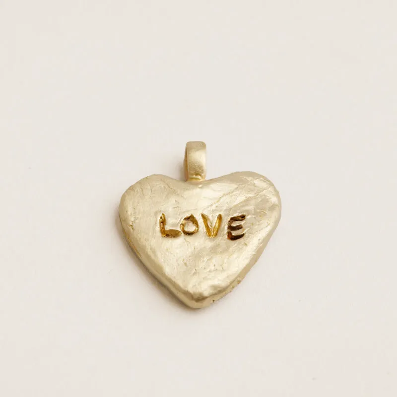 Puffy Heart (LOVE) Charm sold by Parker Thatch