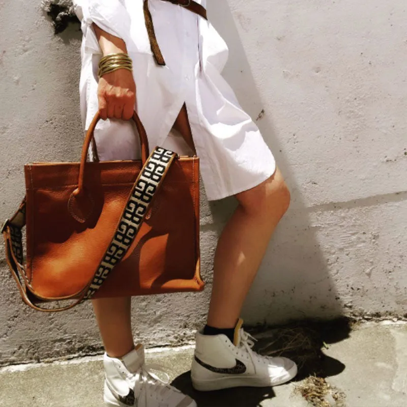 Parker - Leather Pebbled Cognac sold by Parker Thatch product image thumbnail 4