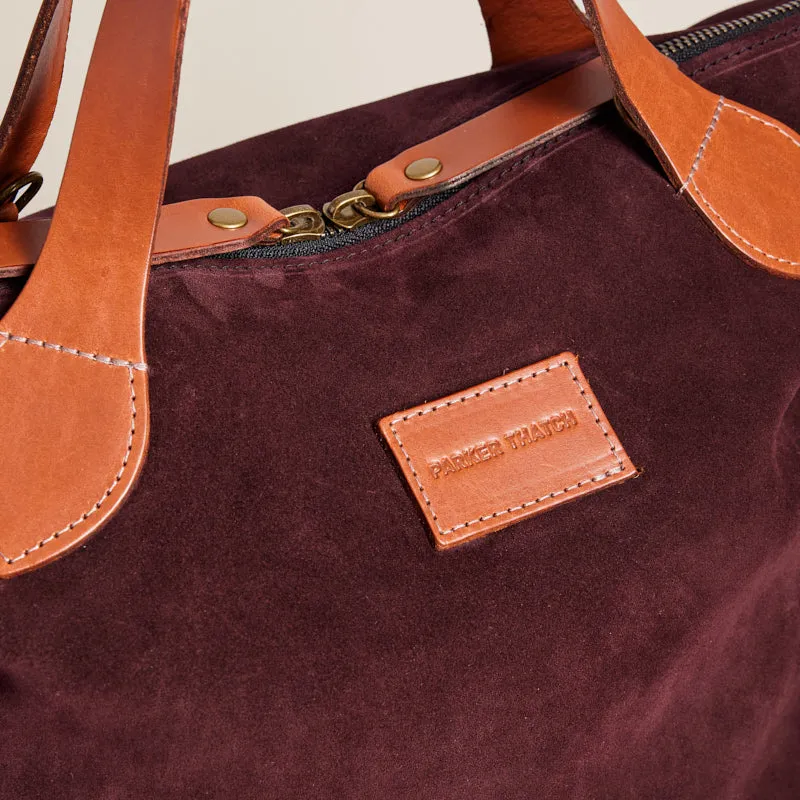 Charlie - Suede Oxblood Burgundy sold by Parker Thatch product image thumbnail 4