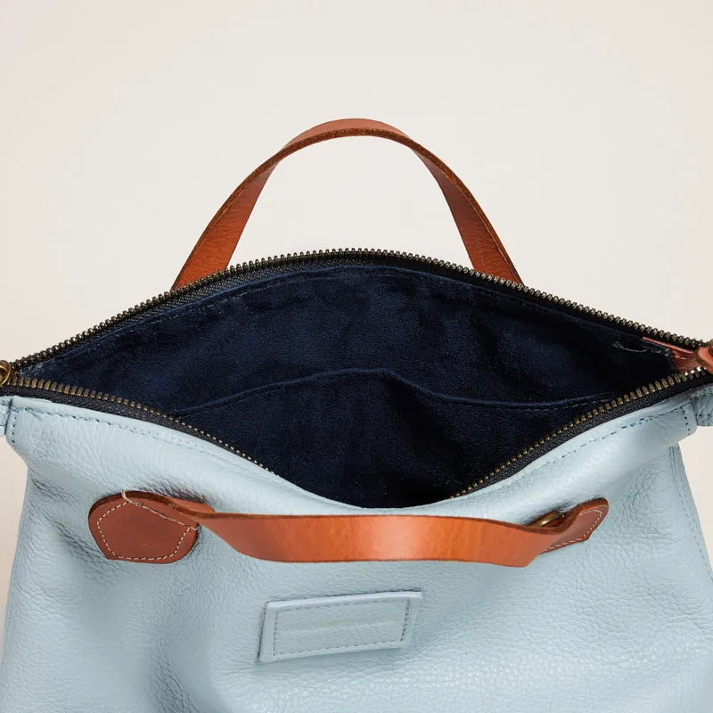 Small Charlie - Leather Ice Blue sold by Parker Thatch product image thumbnail 3