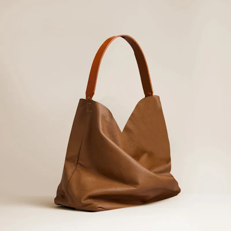 Medium Jane - Slouch Bag - Leather Luggage sold by Parker Thatch product image thumbnail 3