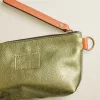 Little Buddy - Leather Metallic Olive sold by Parker Thatch