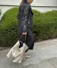 XL Jane - Slouch Bag - Suede Navy sold by Parker Thatch