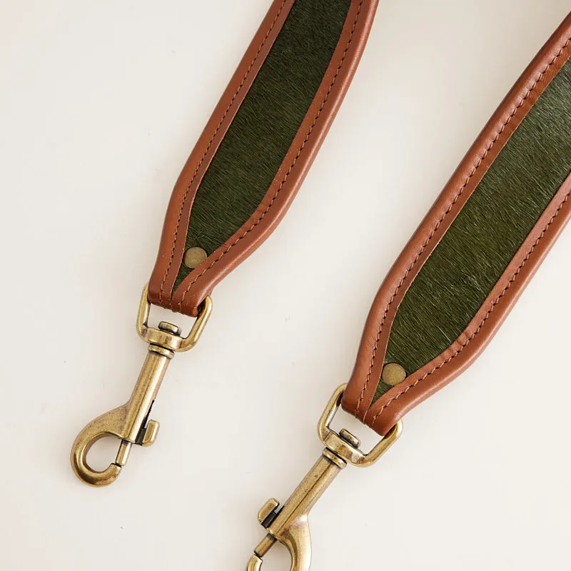 Jackie Shoulder Strap - Olive Hair sold by Parker Thatch product image thumbnail 3