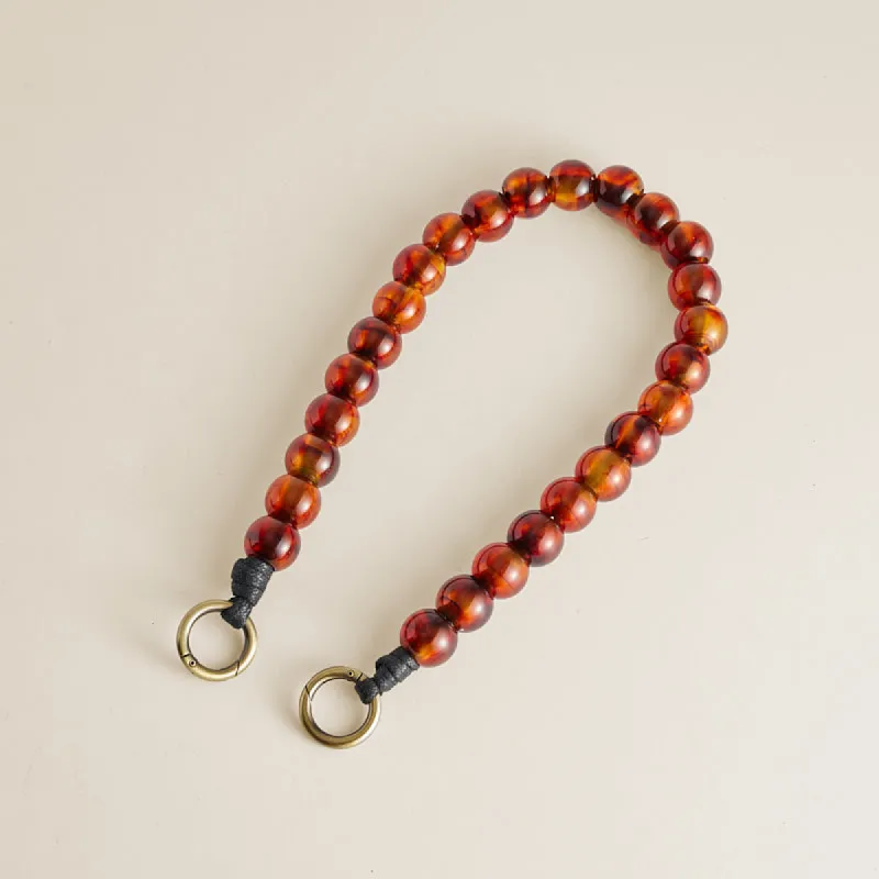 Shoulder Strap - Tortoise Beads made by Parker Thatch