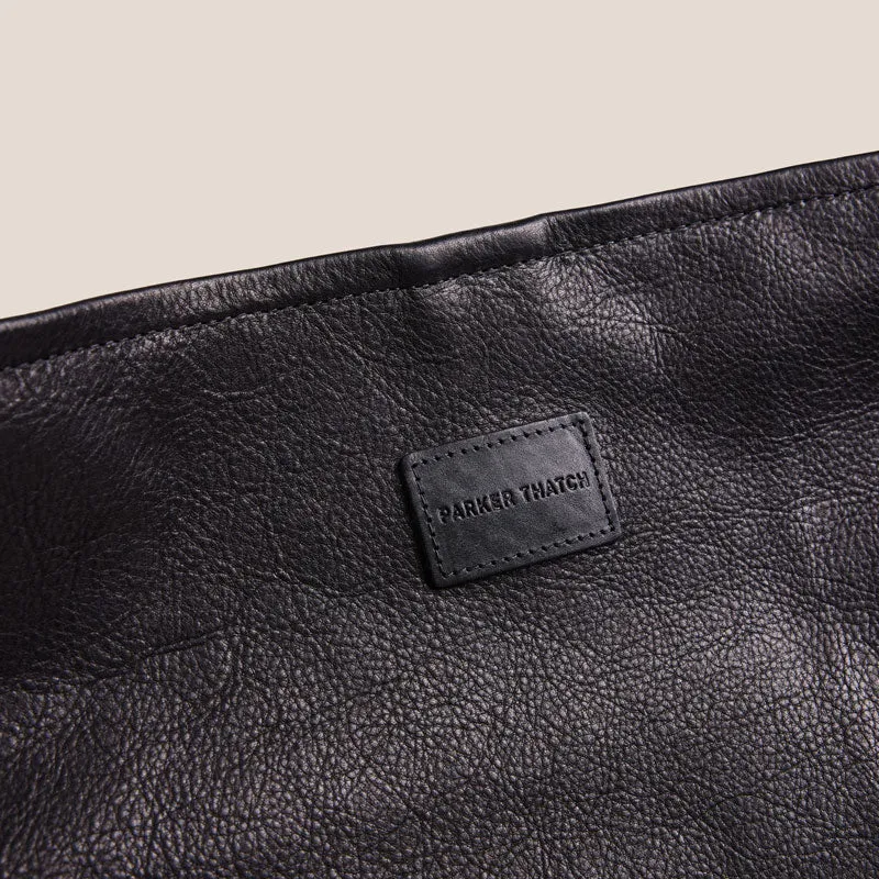 Medium Jane - Slouch Bag - Leather Black sold by Parker Thatch product image thumbnail 4