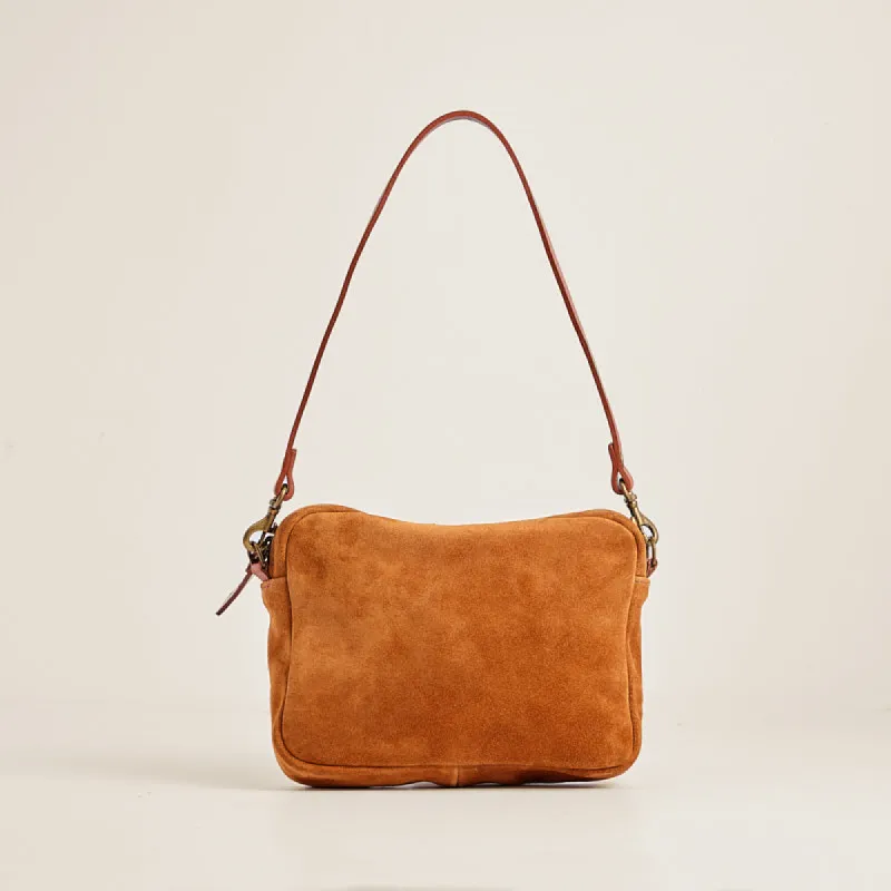 Amelia - Suede Caramel sold by Parker Thatch